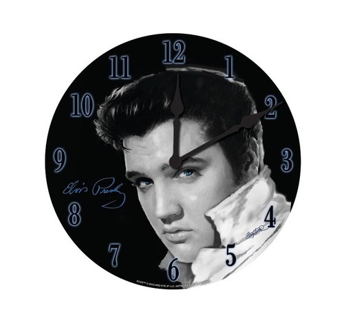 Elvis wall clock black - clock, &