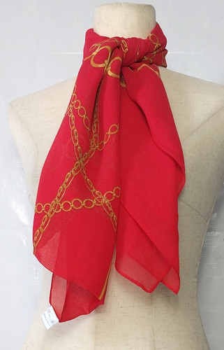 Maryan flourhorn silk scarf - maryan,