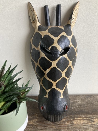 African giraffe animal face - giraffe,