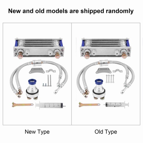 Motorcycle oil cooler radiator - oil,
