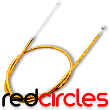 GOLD MINI MOTO DIRT BIKE THROTTLE REV CABLE fit 47cc & 49cc MINIMOTO PITBIKES