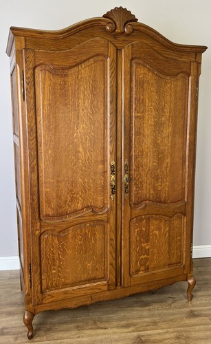 Wardrobe vintage french louis - wardrobe,