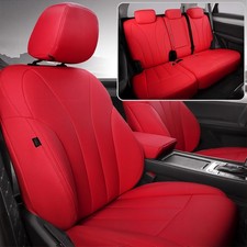 For Hyundai/KIA Leather Car Seat Cover Custom Tailor Made 1:1 Original Seat Size