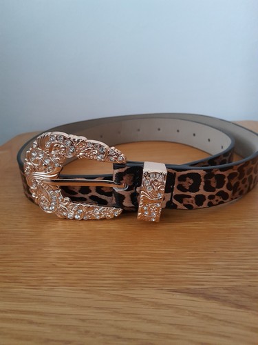 Leopard print women belt - women's,