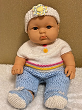 Berenguer Baby Doll (Preloved), Feed Me Collection, Outfit & Adoption Cert
