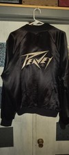 Peavey Vintage Jacket 80s Peavey Amps Guitars USA Silver Black