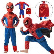 Kids SpiderMan Cosplay Costume