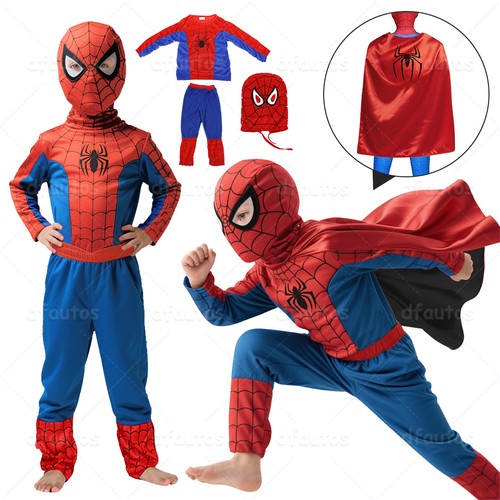 Kids spiderman cosplay costume - kids,