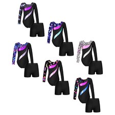 Girls Long Sleeve Gymnastics