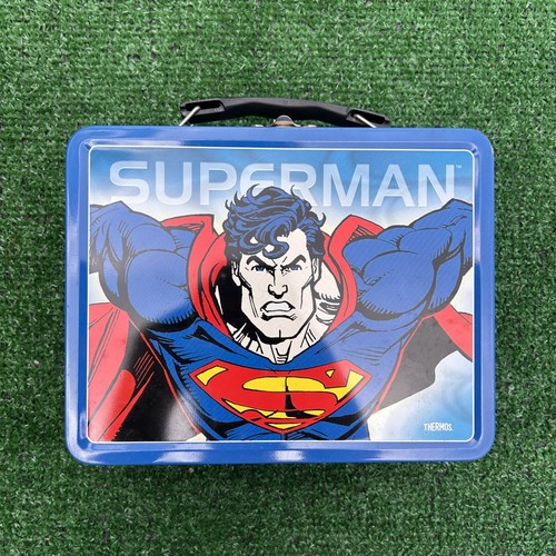 Superman metal lunch box - superman,