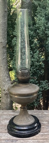 Antique brass black pottery - &,