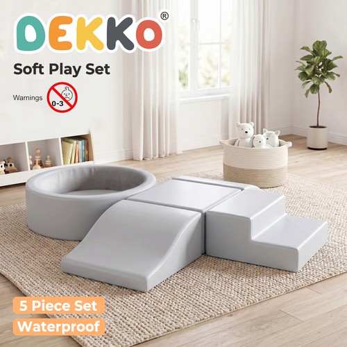 Dekko soft play set 5pc - play, pu