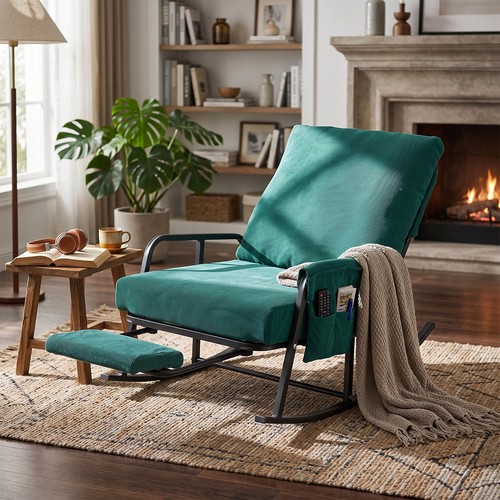 Metal frame rocking chair - rocking,
