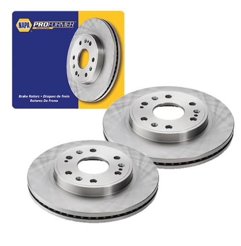 Pair napa brake disc front - disc,