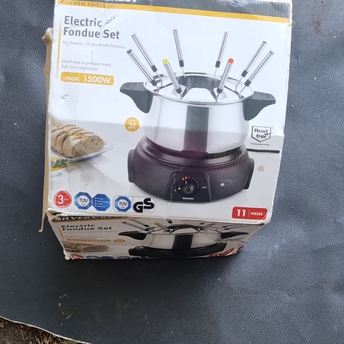 Silvercrest electric fondue - silvercrest,