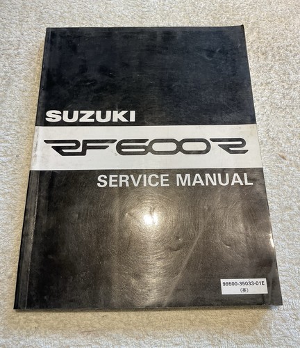 Factory suzuki rf600r workshop - rf600r,