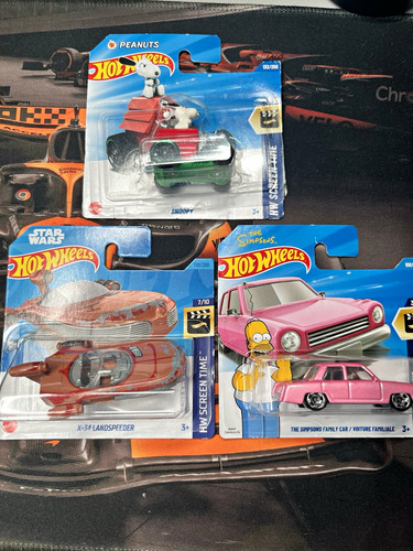 Hot wheels screen - screen, time