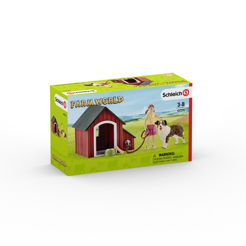 Schleich 42376 dog kennel - schleich,