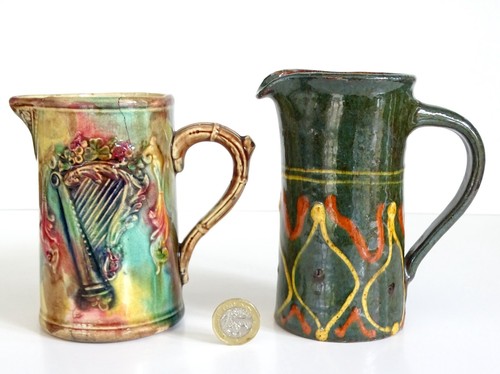 Antique irish majolica - antique,