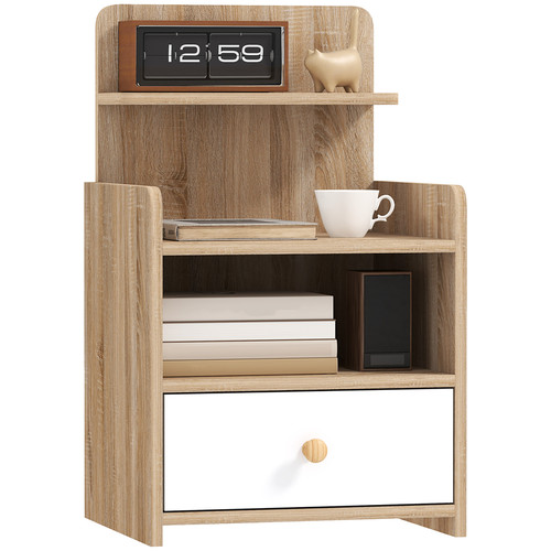 Homcom bedside table with - homcom,