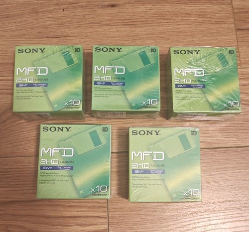 Sony floppy disks mfd 2hd - 50,