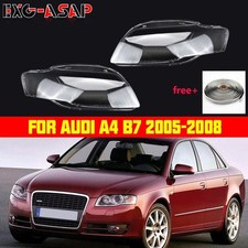 Pair Car Headlight Shell Lens