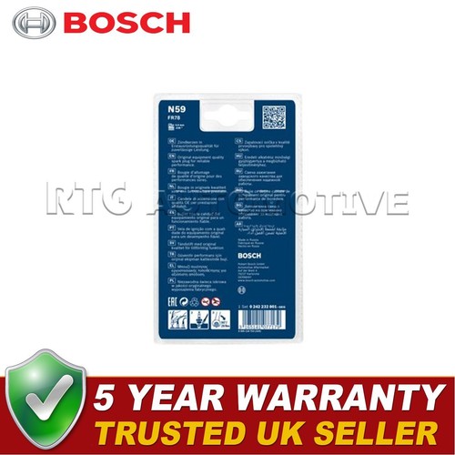 Bosch spark plug fits peugeot - bosch,