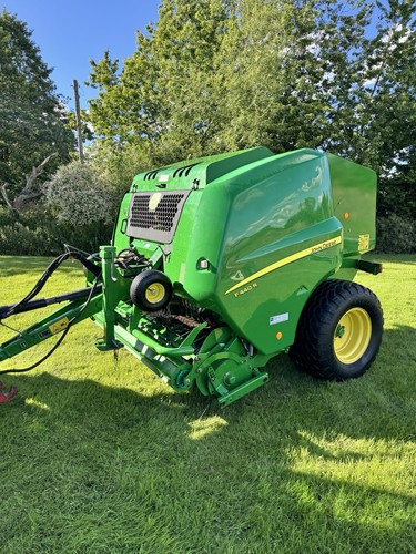 John deere f440r - round, baler