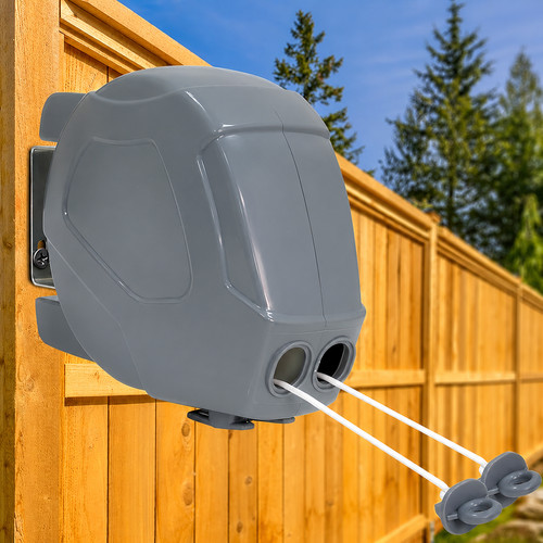 30m retractable clothes reel - clothes,