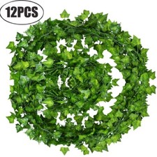 12X Artificial Ivy Vine Leaf