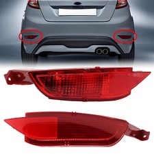 2Pc Rear Bumper Reflector Tail