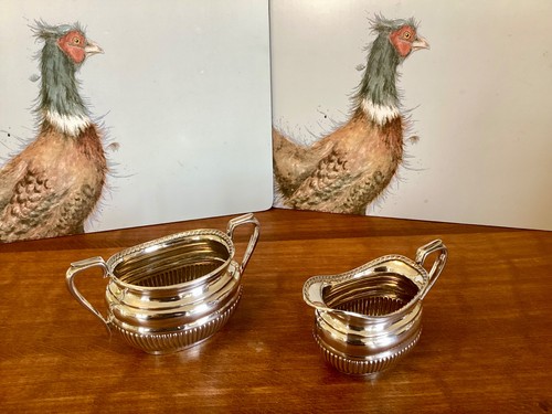 Quality antique silver - , plated