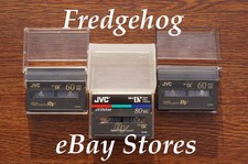 3 x  JVC / VICTOR DVM-60  MINI