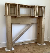 Very Large Pine Fire Surround