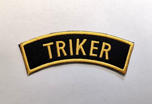 Triker embroiderd cloth badge - triker,