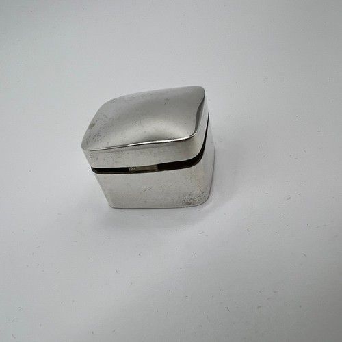 Snuff box solid 925 - snuff, sterling