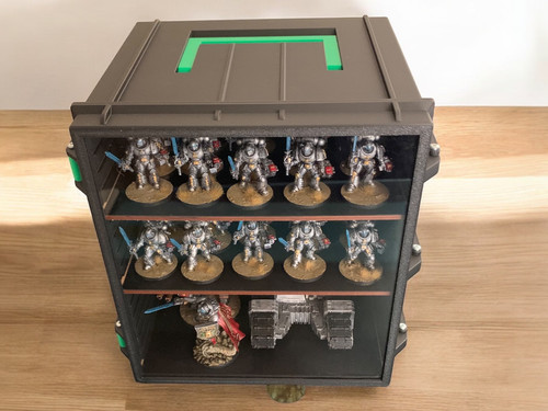 Printed miniatures display - printed,