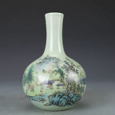 China Jingdezhen Porcelain Pastel Vase Qing Qianlong​ Antique reproduction #2