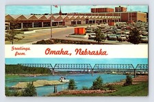Postcard Nebraska Omaha NE