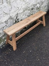 Milking Bench Seat Rustic