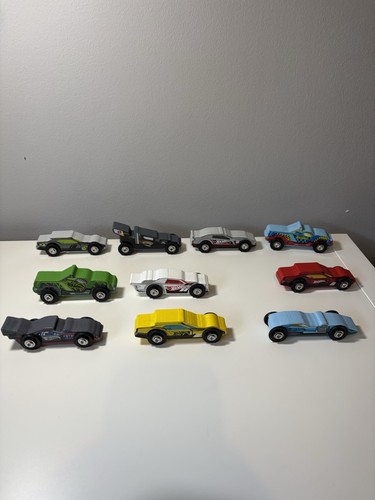 Hot wheels wooden racing - wooden, cars