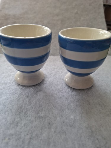 Vintage cornishware egg - vintage,