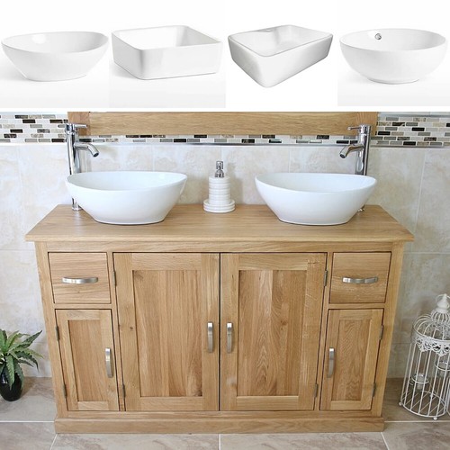 Bathroom vanity unit oak - bathroom,