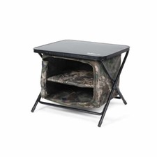 Nash Bench Life Bedside Station Camo Small Table Fishing Table Tent Equipment