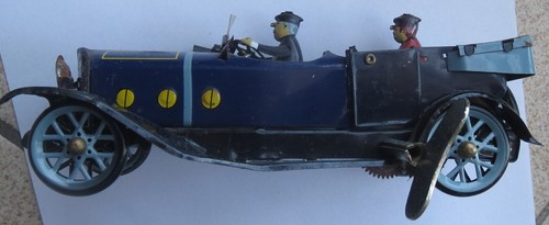 Vintage old car - tin, toy