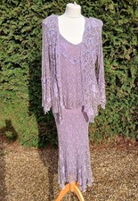 NEW Ann Balon Purple Italian