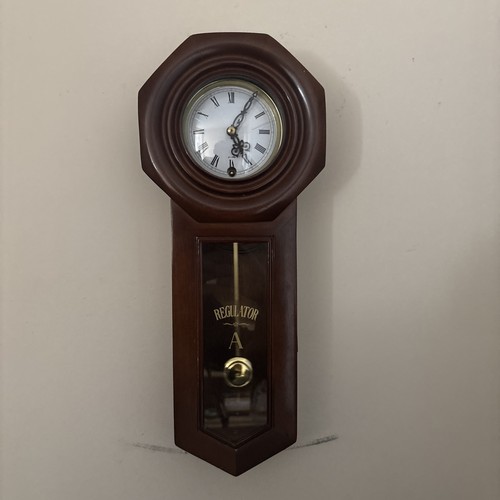 Regulator wall clock - wall, mounted