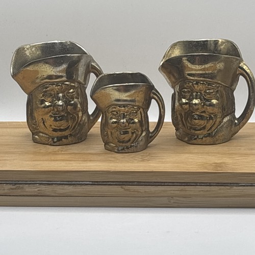 Vintage brass miniature toby - brass,