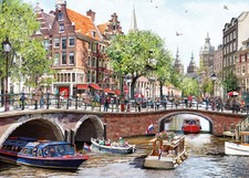 Amsterdam - 1000 Piece Jigsaw
