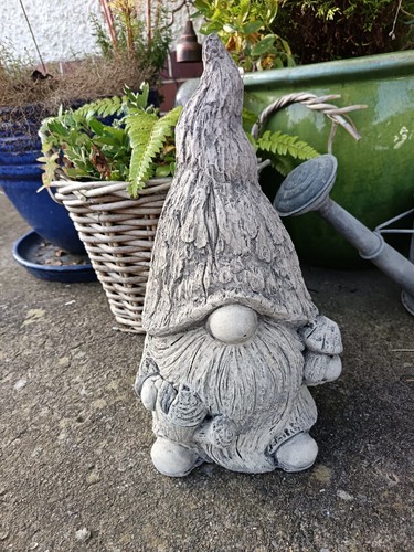 Stone garden gonk - stone, gnome
